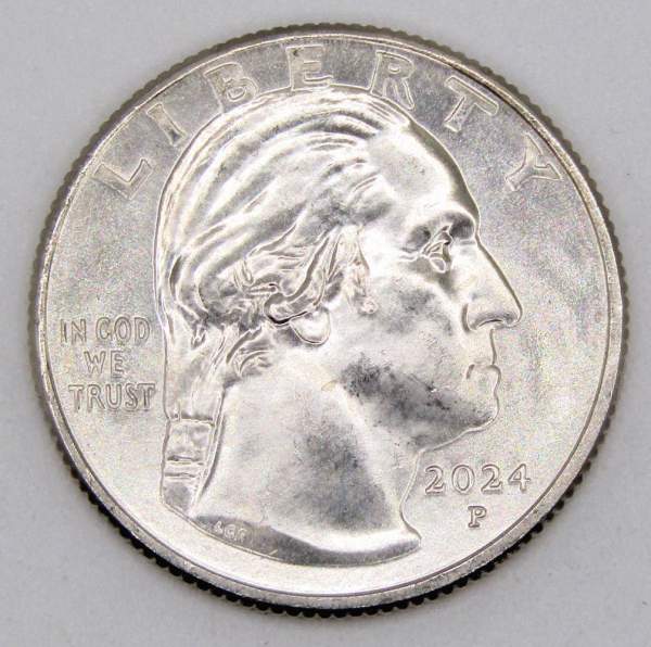 Монета 25 центов США Певица Селия Крус из серии «Американские женщины» (2024) P