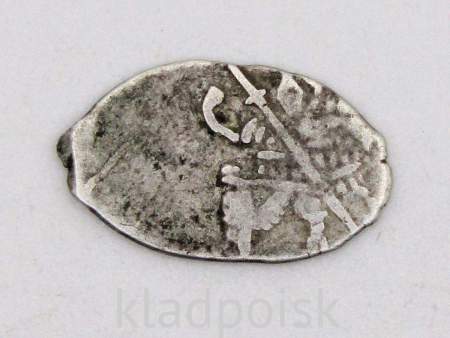 Копейка серебро Алексей Михайлович (чешуя), 1645-1676 гг. Москва, арт 8