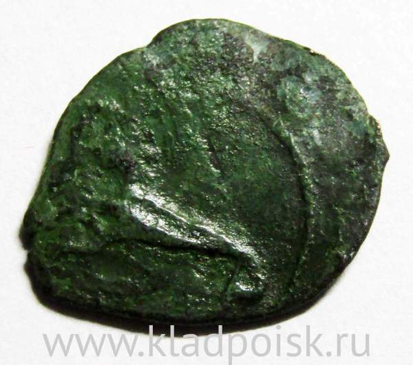 Монета Пуло Тверское XV века, Князь Михаил Борисович, арт 3 Монета Пуло Тверское XV века, Князь Михаил Борисович, арт 3