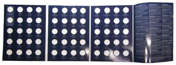 Альбом-планшет для монет 25 центов серии Национальные парки США Альбом-планшет для монет 25 центов серии Национальные парки США