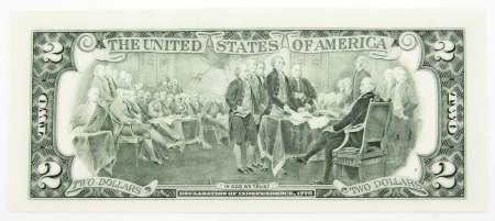 Банкнота 2 доллара США 1995 года, F - Атланта