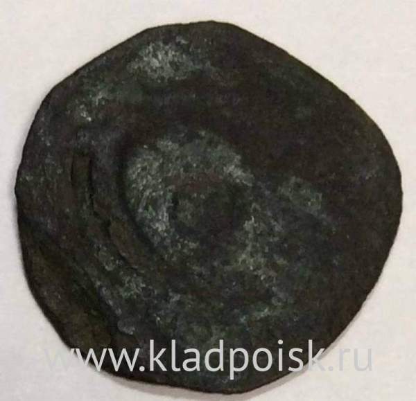 Монета Пуло Городенское княжество XV век Монета Пуло Городенское княжество XV век