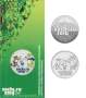Набор юбилейных монет серии "Сочи -2014". (Монета Сочи «Талисманы» цветная в блистере, Монета Сочи Горы, Монета Сочи «Талисманы»)