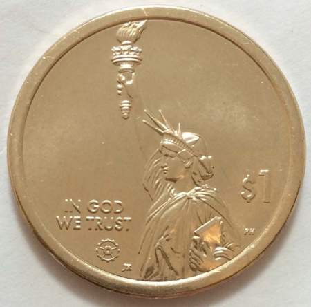 Монета 1 доллар США Переменная шкала Гербера серии Американские инновации и новаторы (2020) P