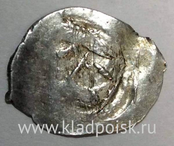 Денга Василий II Васильевич «Тёмный», серебро, Голубь/охота на медведя, арт 2