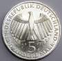 Монета 5 марок 1973 года 125 лет со дня открытия Национального Собрания, арт 2