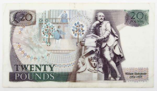 Банкнота 20 фунтов 1981-1984 гг - Банк Англии - Великобритания