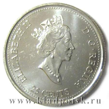 Монета  25 центов Канада, Миллениум 2000 – Творчество