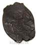Копейка медь Алексей Михайлович (чешуя), 1655-1663 гг. Медный бунт, Псков, арт 7