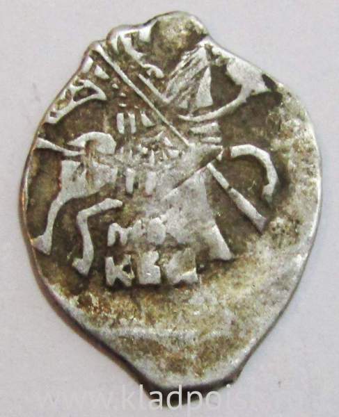 Копейка серебро Михаил Фёдорович (чешуя), 1613-1645 гг. Москва Арт. 7 Копейка серебро Михаил Фёдорович (чешуя), 1613-1645 гг. Москва Арт. 7