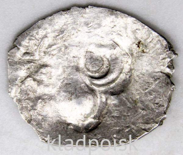 Денга Удельное княжество Рязанское, князь Иван Федорович, 1427-1456, серебро