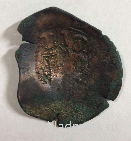 Скифата - византийская монета 12-13 вв Скифата - византийская монета 12-13 вв