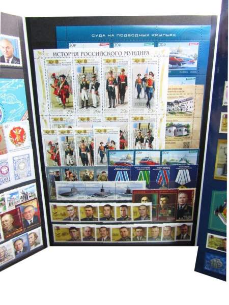 Годовой набор марок 2023 года в сувенирной папке Годовой набор марок 2023 года в сувенирной папке