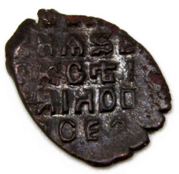 Копейка медь Алексей Михайлович (чешуя), Медный бунт, Москва, Новый монетный двор, арт 13