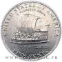 Монета 5 центов Корабль Льюиса и Кларка