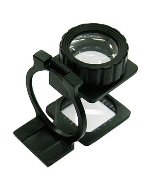 Лупа для монет настольная, 20-кратное увеличение