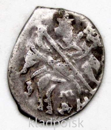 Копейка (чешуя) серебро Иван IV Васильевич Грозный 1533-1584 гг., Новгородский денежный двор, ЯДМ