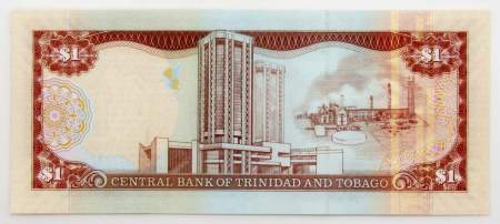 Банкнота 1 доллар 2006 года - Тринидад и Тобаго, арт 3