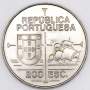 Монета 200 эскудо 1992 года, 450 лет открытию Калифорнии, Португалия