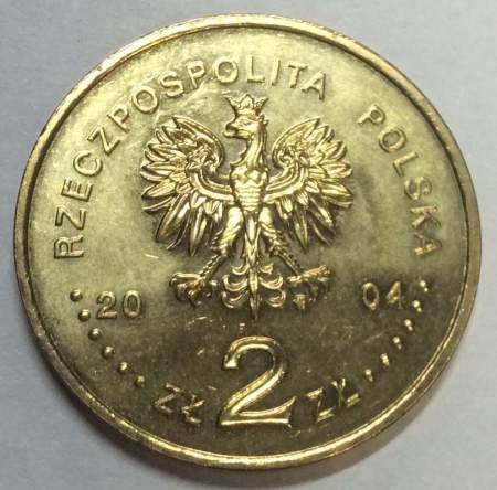 Монета 2 злотых Польша, серия «Ритуалы Польши» Праздник урожая, 2004