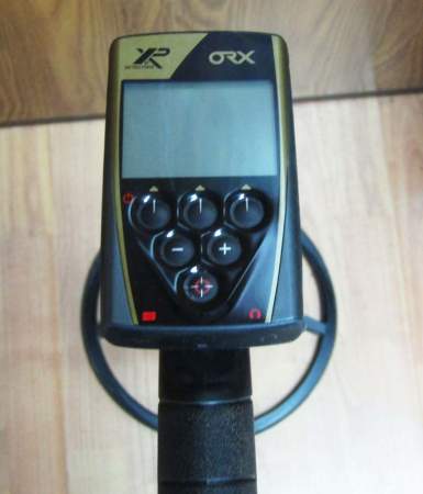 Б/у металлоискатель XP ORX 5.2 с катушкой x35 28 см, блок, наушники WSA