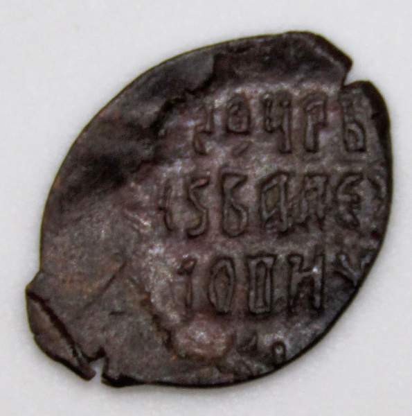 Копейка медь Алексей Михайлович (чешуя), Медный бунт, Новгород, арт 6 Копейка медь Алексей Михайлович (чешуя), Медный бунт, Новгород, арт 6