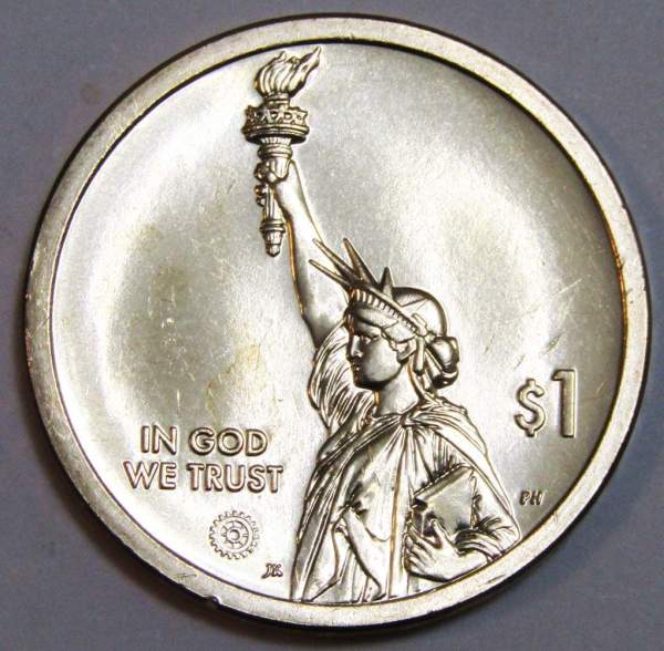 Монета 1 доллар США, Огайо, Подземная железная дорога (2023) P Монета 1 доллар США, Огайо, Подземная железная дорога (2023) P