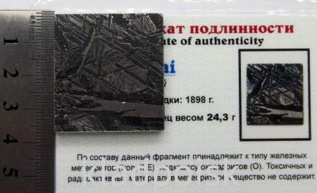Спил метеорита Aletai, арт 8 Спил метеорита Aletai, арт 8