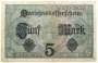 Банкнота 5 марок 1917 года Германия