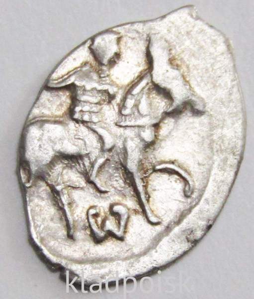 Денга Иван IV Васильевич Грозный (чешуя), серебро, 1533-1584 г., КГ-71, арт 16 Денга Иван IV Васильевич Грозный (чешуя), серебро, 1533-1584 г., КГ-71, арт 16