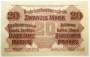Банкнота 20 марок 1918 года Германская оккупация Латвии и Литвы (Ковно)
