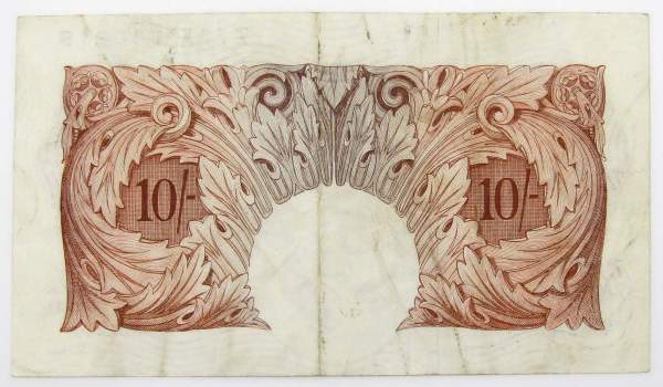 Банкнота 10 шиллингов 1948 года Банк Англии - Великобритания