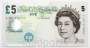 Банкнота 5 фунтов 2004-2011 гг. Банк Англии - Великобритания