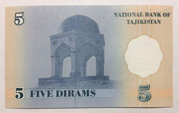Банкнота 5 дирамов 1999 года Таджикистан Банкнота 5 дирамов 1999 года Таджикистан