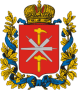 Карта водосборов рек в пределах Тульской губернии 1915 г.