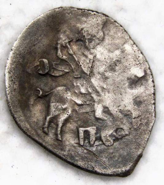Копейка (чешуя) серебро Иван IV Васильевич Грозный 1533-1584 гг., Псковский денежный двор, арт 9