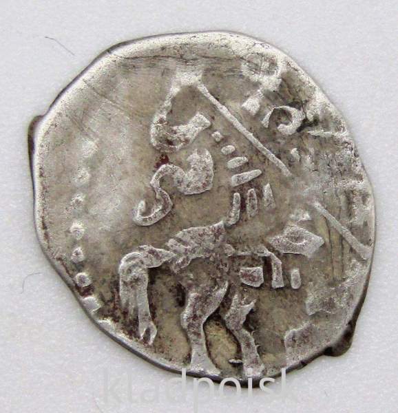 Копейка серебро Фёдор Алексеевич (чешуя), 1676-1682 гг. Москва, арт 3