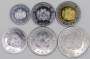 Набор регулярных монет Боливии 2012-2017 гг., 6 монет