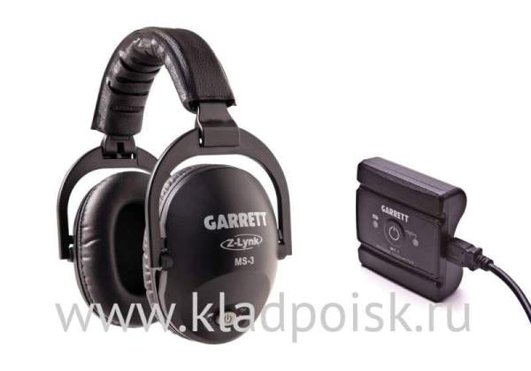 Беспроводной комплект с наушниками Garrett MS-3 Z-Lynk Wireless Kit Беспроводной комплект с наушниками Garrett MS-3 Z-Lynk Wireless Kit