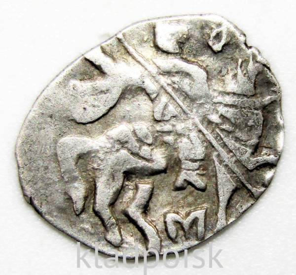 Копейка серебро Михаил Фёдорович, 2-е Земское ополчение (временный московский монетный двор), арт 2