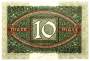 Банкнота 10 марок 1920 года - Веймарская Республика, арт 3