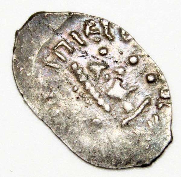 Денга Василий II Васильевич «Тёмный», серебро, Москва