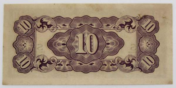 Банкнота 10 центов 1942 года Нидерландская Индия, Японская оккупация