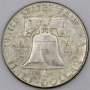 Монета 50 центов США Франклин, 1961 Серебро 900 пробы