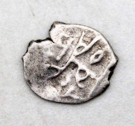 Полушка (1/4 копейки) серебро Иван IV Васильевич Грозный 1533-1584 гг. Москва, арт 8