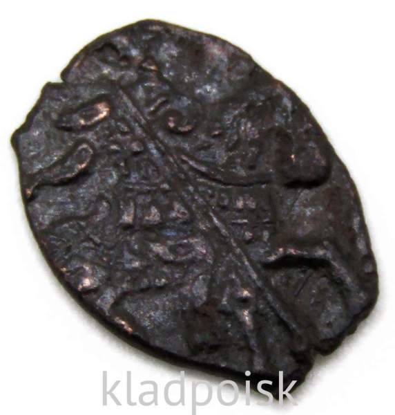 Копейка медь Алексей Михайлович (чешуя), Медный бунт, Москва, Новый монетный двор, арт 9