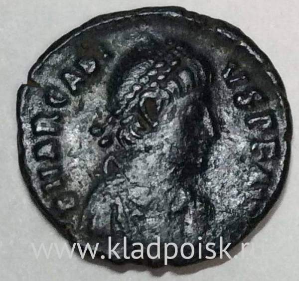 Монета Антониниан Римская Империя Аркадий (383-408) Монета Антониниан Римская Империя Аркадий (383-408)