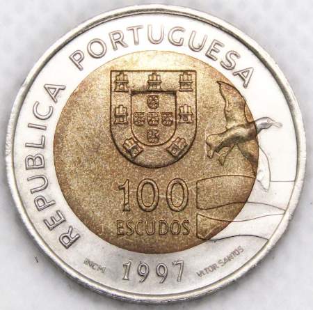 Монета 200 эскудо 1997 года, Лиссабон ЭКСПО 1998, Португалия