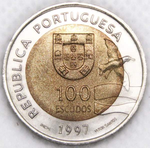 Монета 200 эскудо 1997 года, Лиссабон ЭКСПО 1998, Португалия