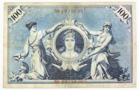 Банкнота 100 марок 1903 года Германия